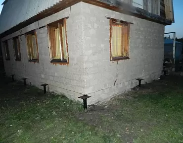 Реконструкция фундамента дома 5х7 м